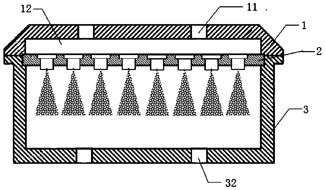 High heat flow density heat dissipation cold plate