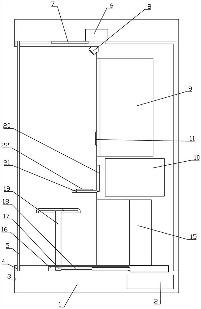 Fixed-point delivery type propaganda system and method for CPA popularization