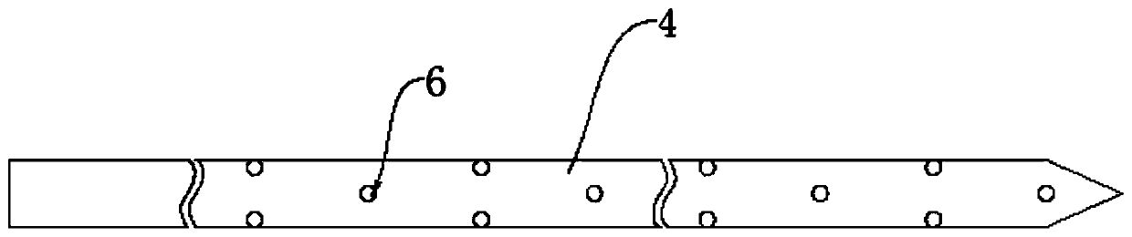 Rock mass tunnel pipe roof structure and construction method thereof