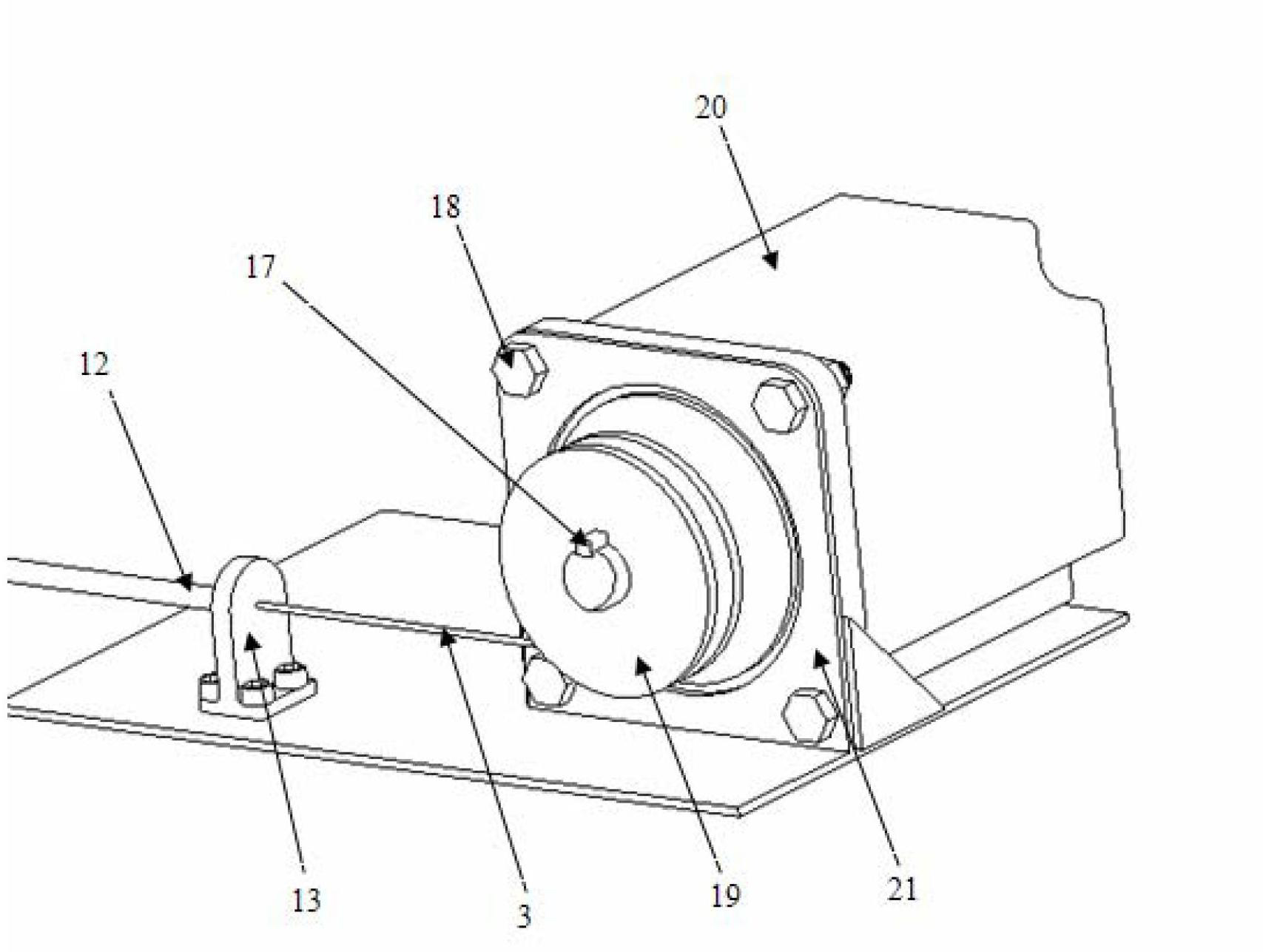 End effector of multi-melon-fruit picking robot