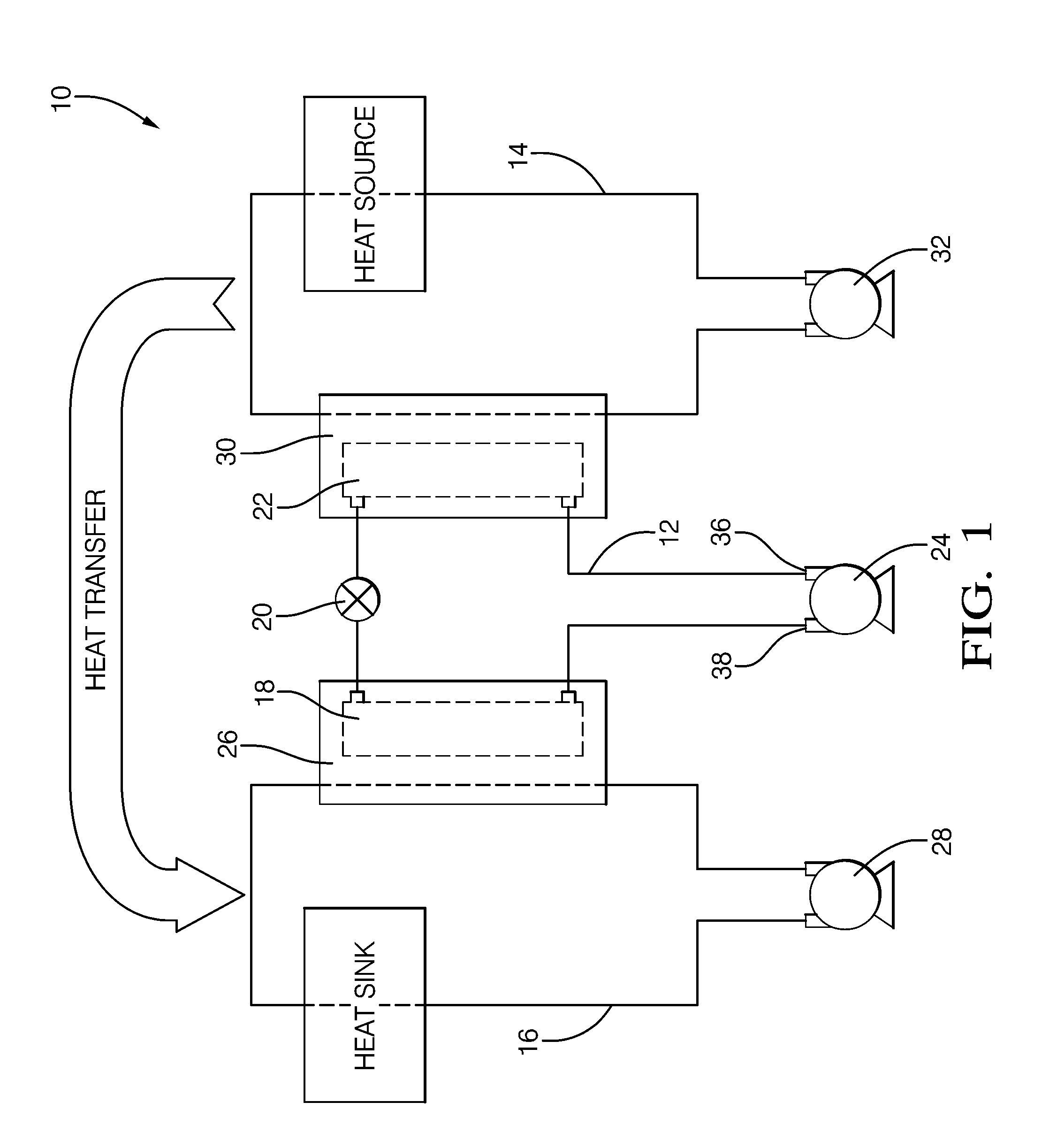 Unitary heat pump air conditioner having a heat exchanger with an integral accumulator