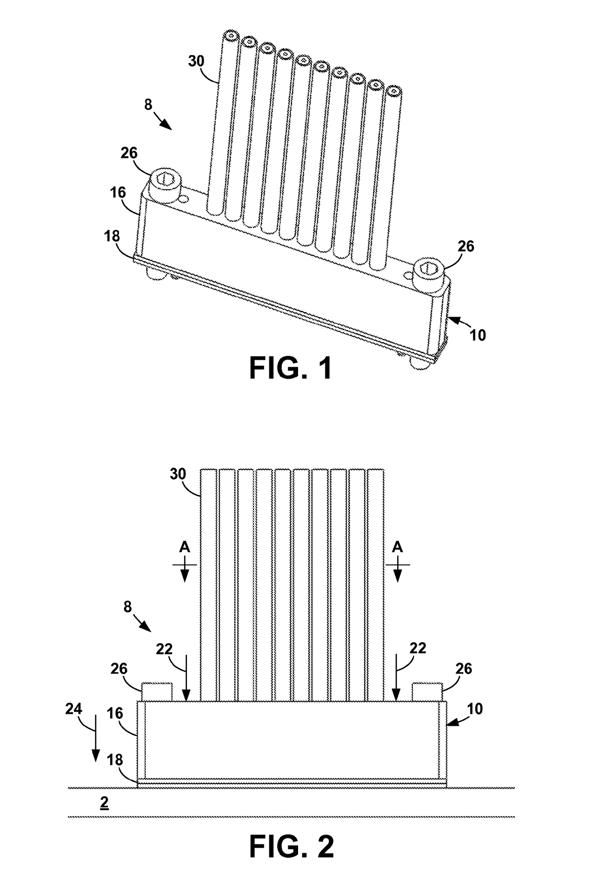 Controlled-impedance cable termination using compliant interconnect elements