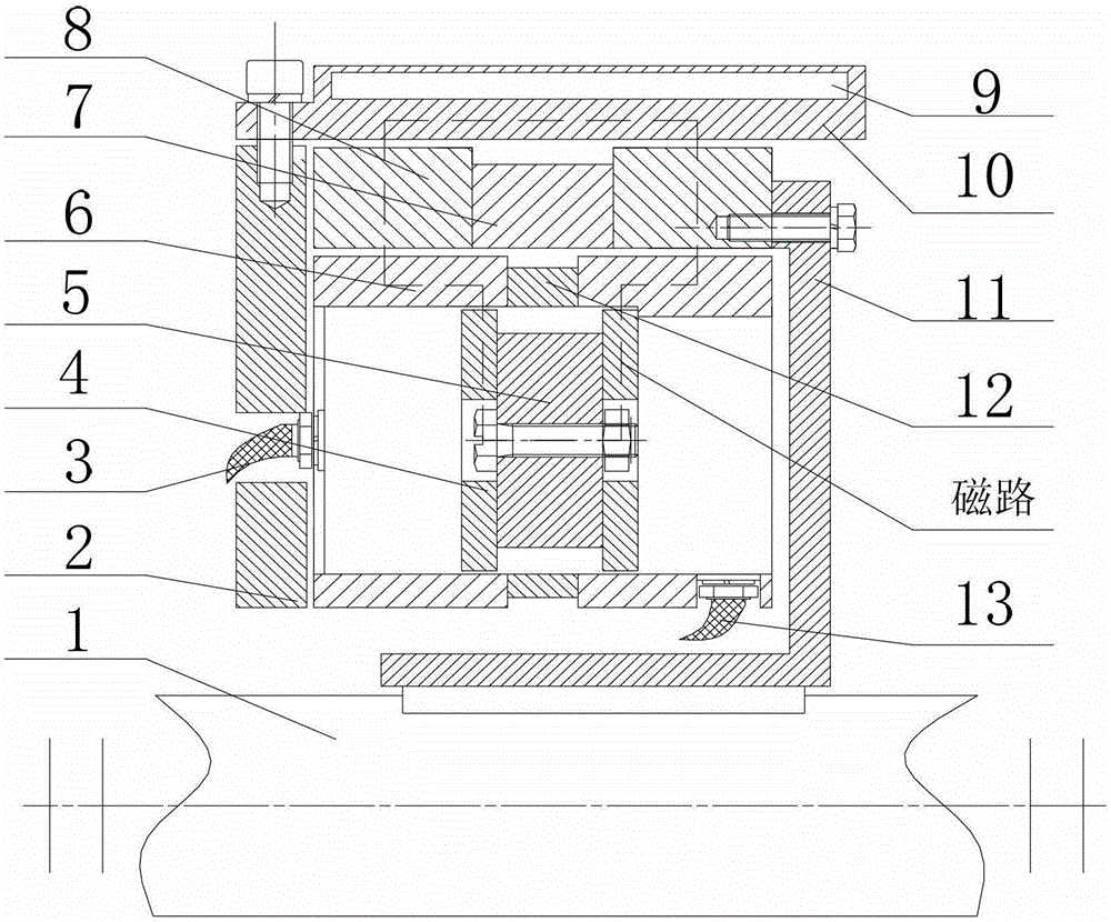 A permanent magnet liquid-cooled retarder with multi-head structure