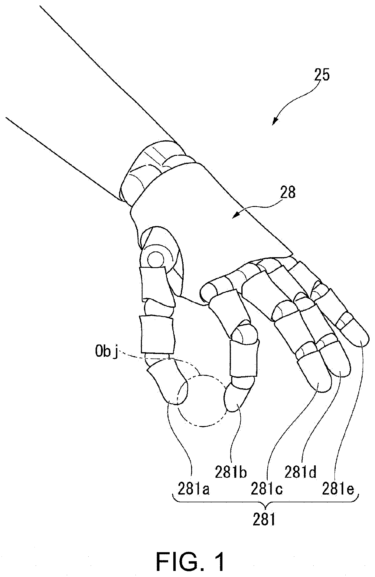 Gripping position determination device, gripping position determination system, gripping position determination method, and recording medium