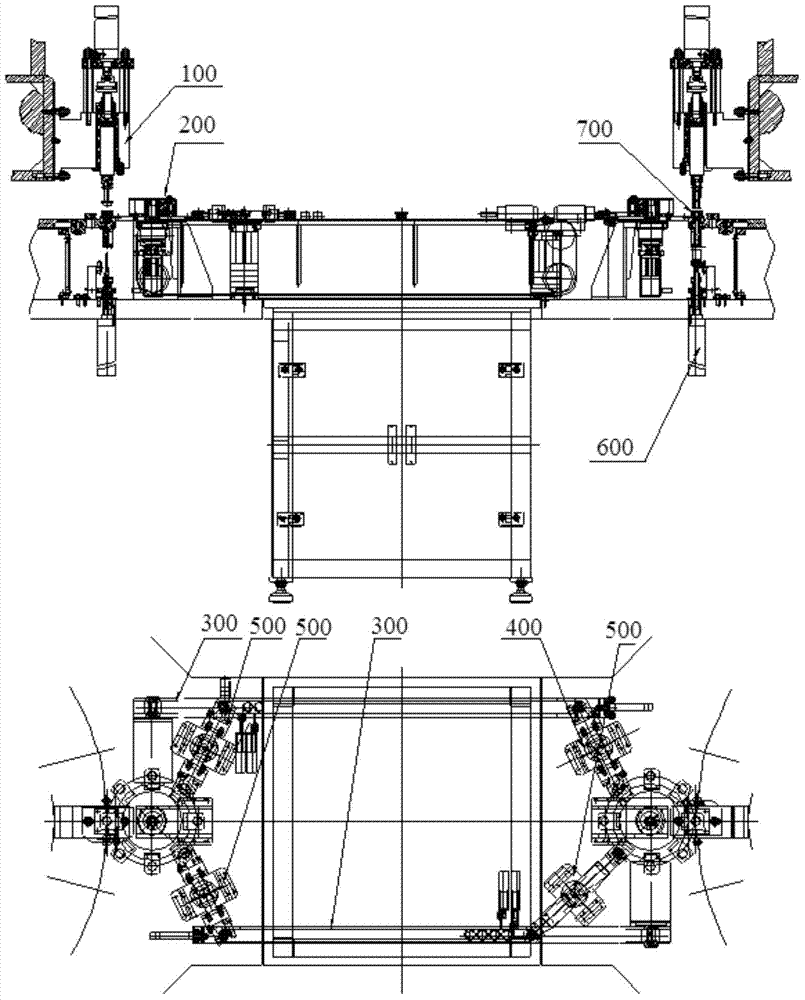 Double-disk detonator automatic assembling machine buckling assembling pressing device