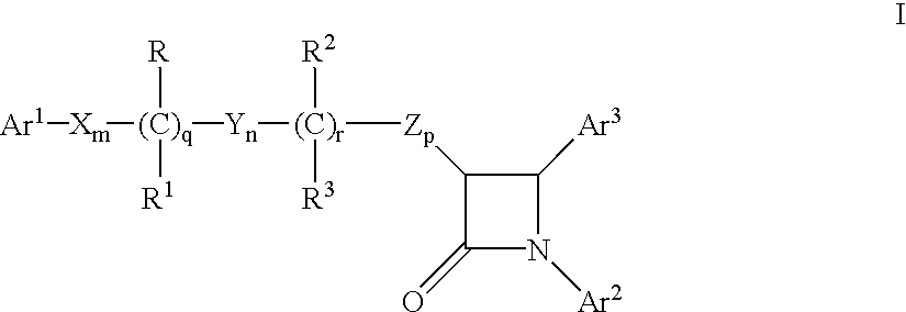 Hydroxy-substituted azetidinone compounds useful as hypocholesterolemic agents