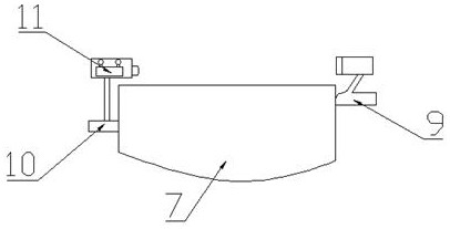 Automatic sorting and recycling device for domestic waste