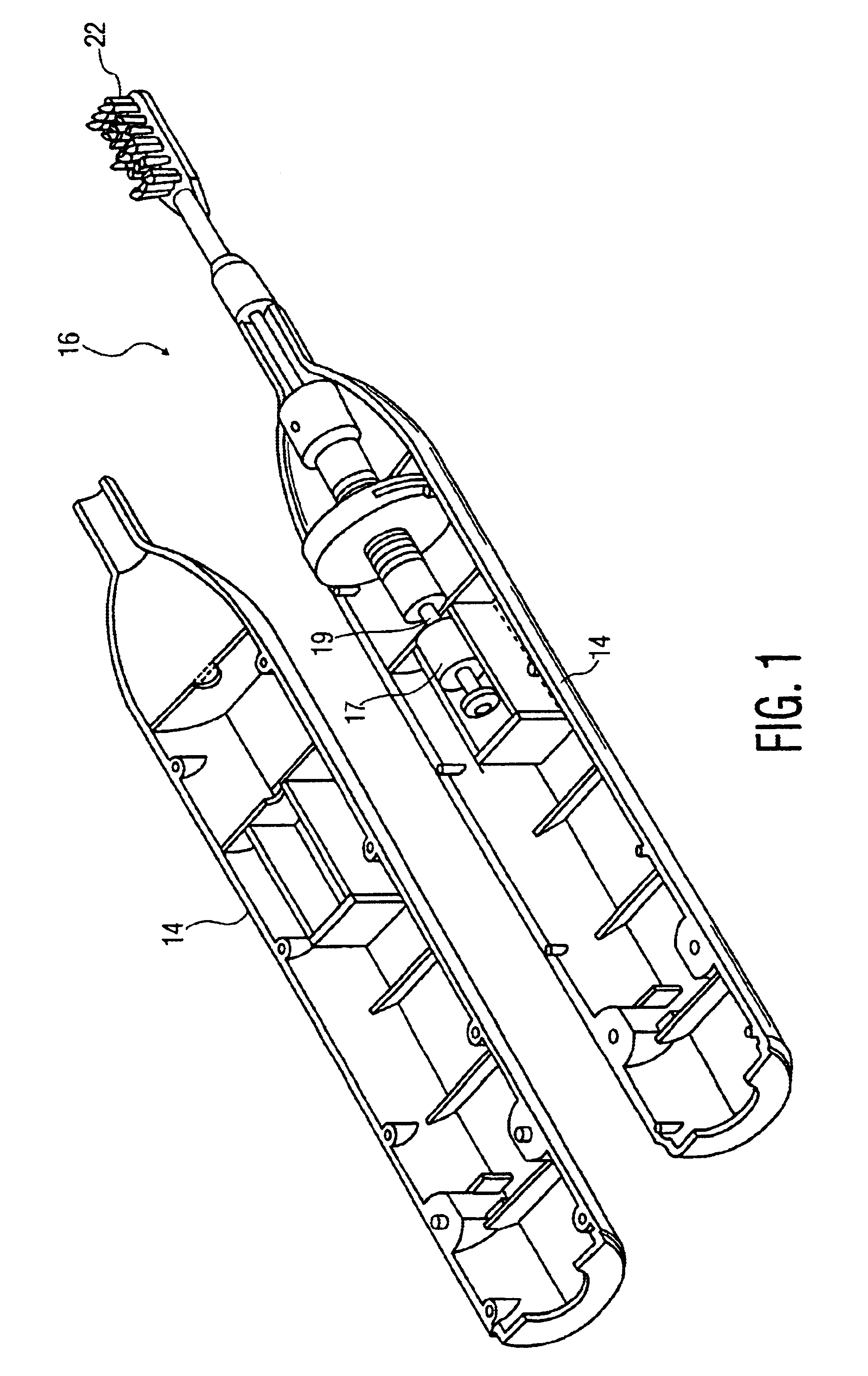 Nodal mounted system for driving a power appliance