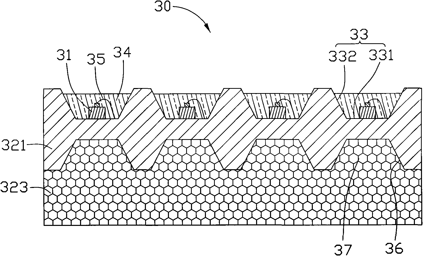 Light-emitting diode structure