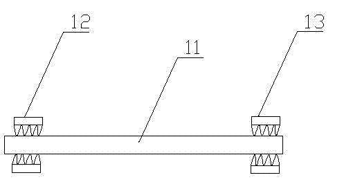 Device for measuring density of weft knitted fabric based on image analysis