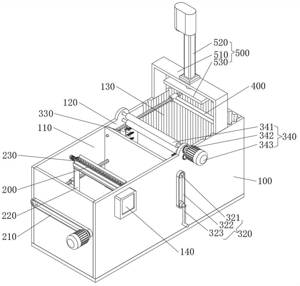 Textile cloth float dyeing device with deviation rectifying structure