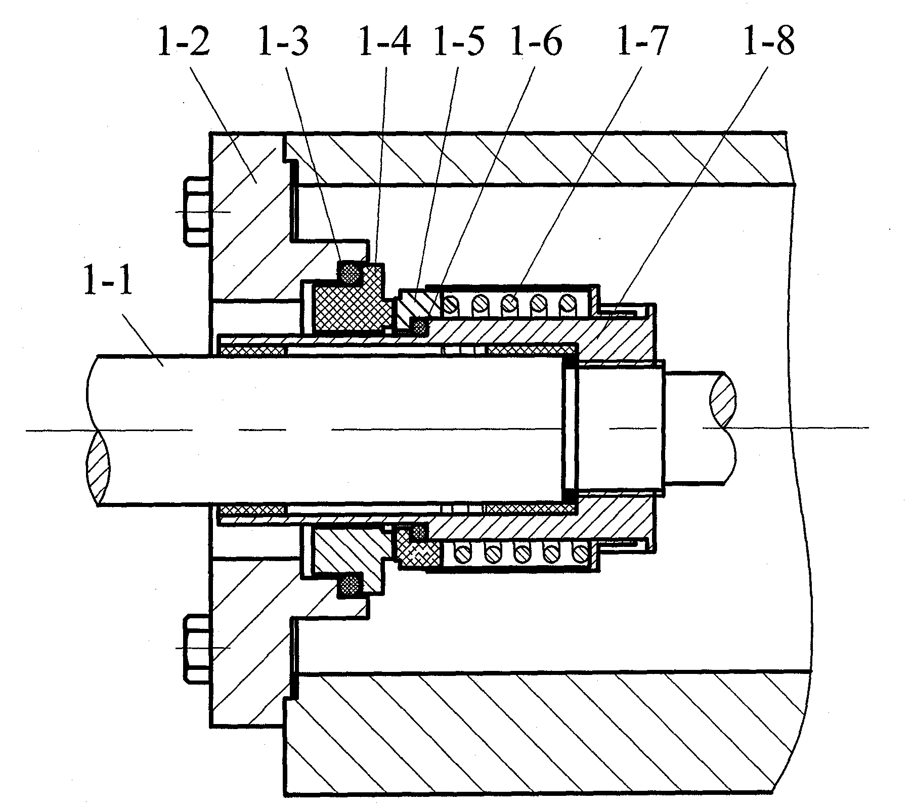 Prediction method of leakage rate of contact mechanical seal