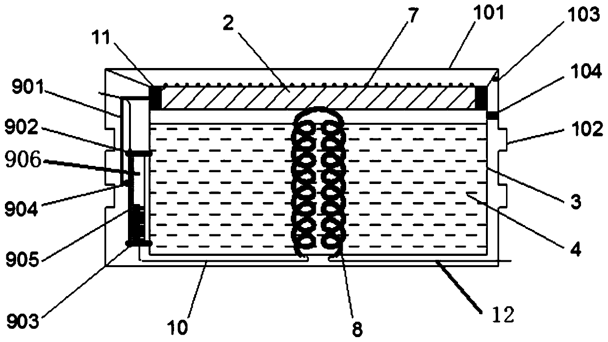 Shipborne instrument impact resistant device combined with shape memory alloy and magnetorheological fluid