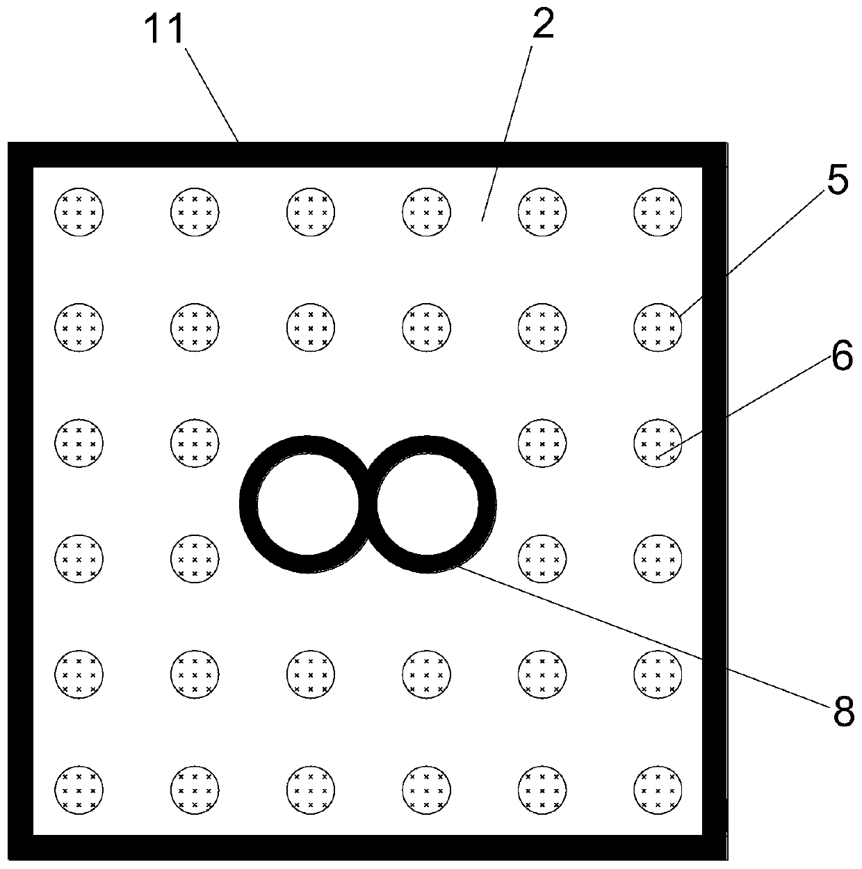 Shipborne instrument impact resistant device combined with shape memory alloy and magnetorheological fluid