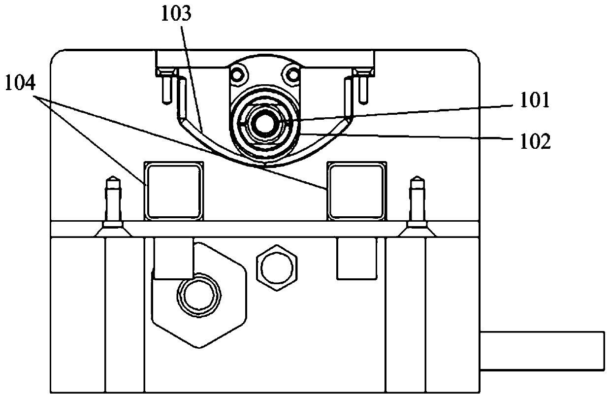 Industrial lamp holder, water-cooled pulse sterilization system and water-cooled pulse sterilization method