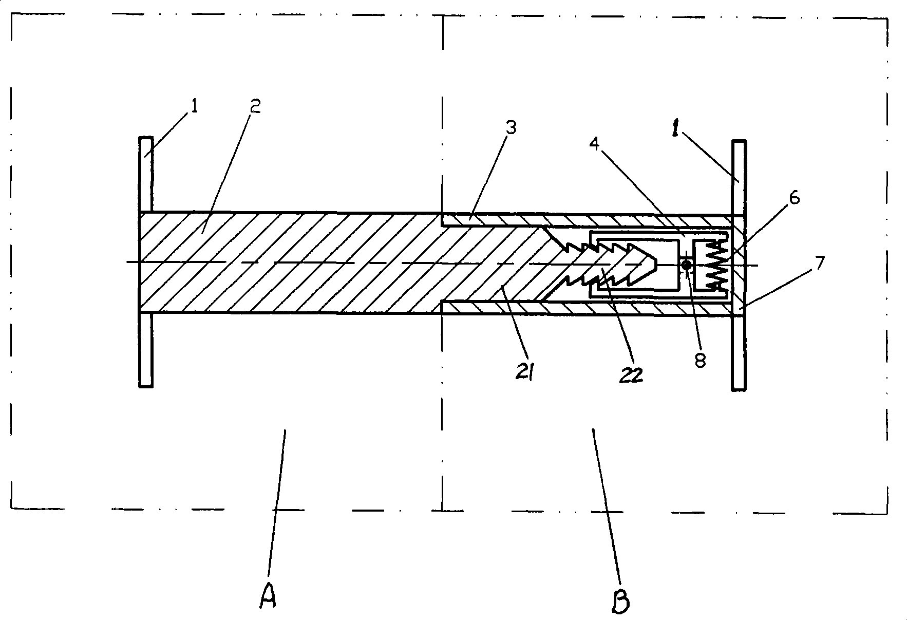 Sand core coupling