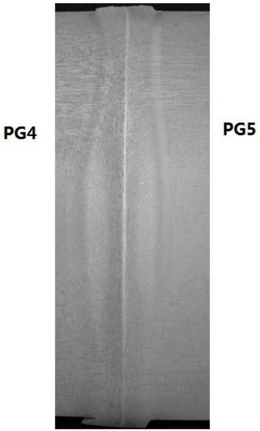 Method for movable flash welding of 75 kg/m hypereutectoid steel rail and pearlite steel rail, and steel rails