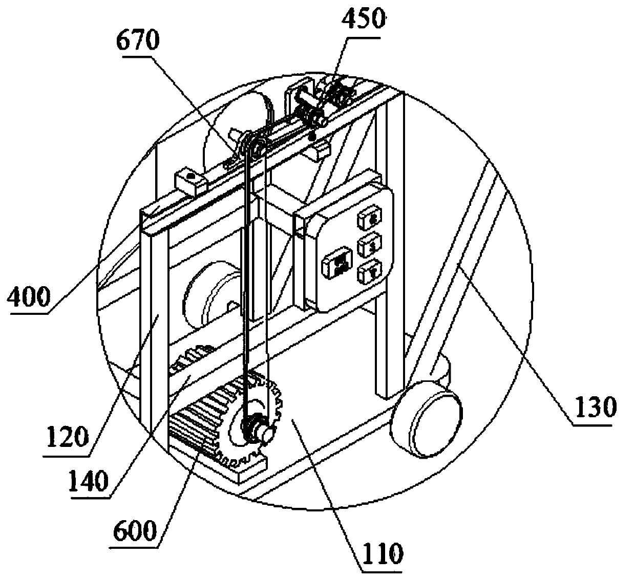 Carding equipment for spinning easy to clean and application method thereof