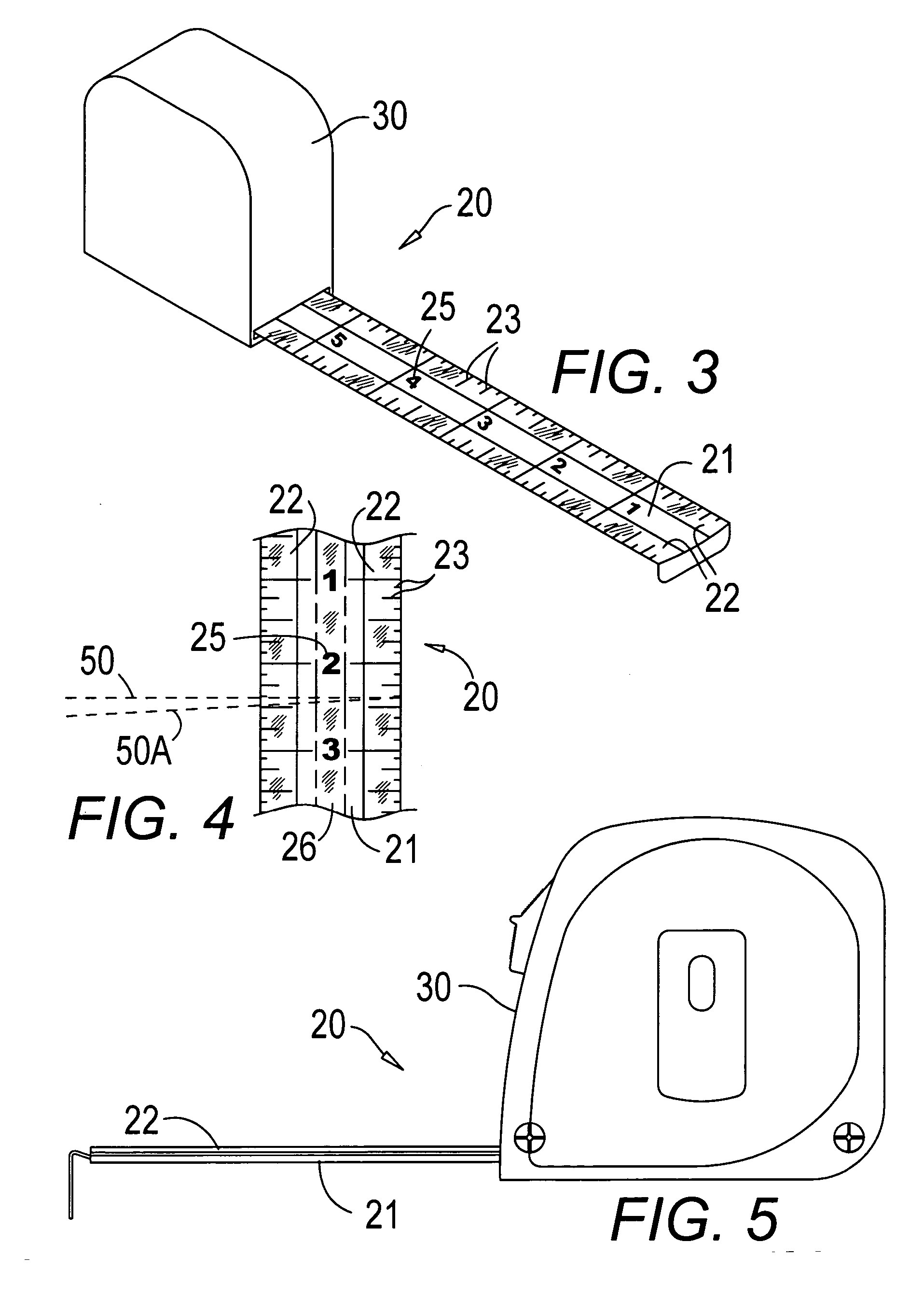 Light reflective and light enhancing tape measure