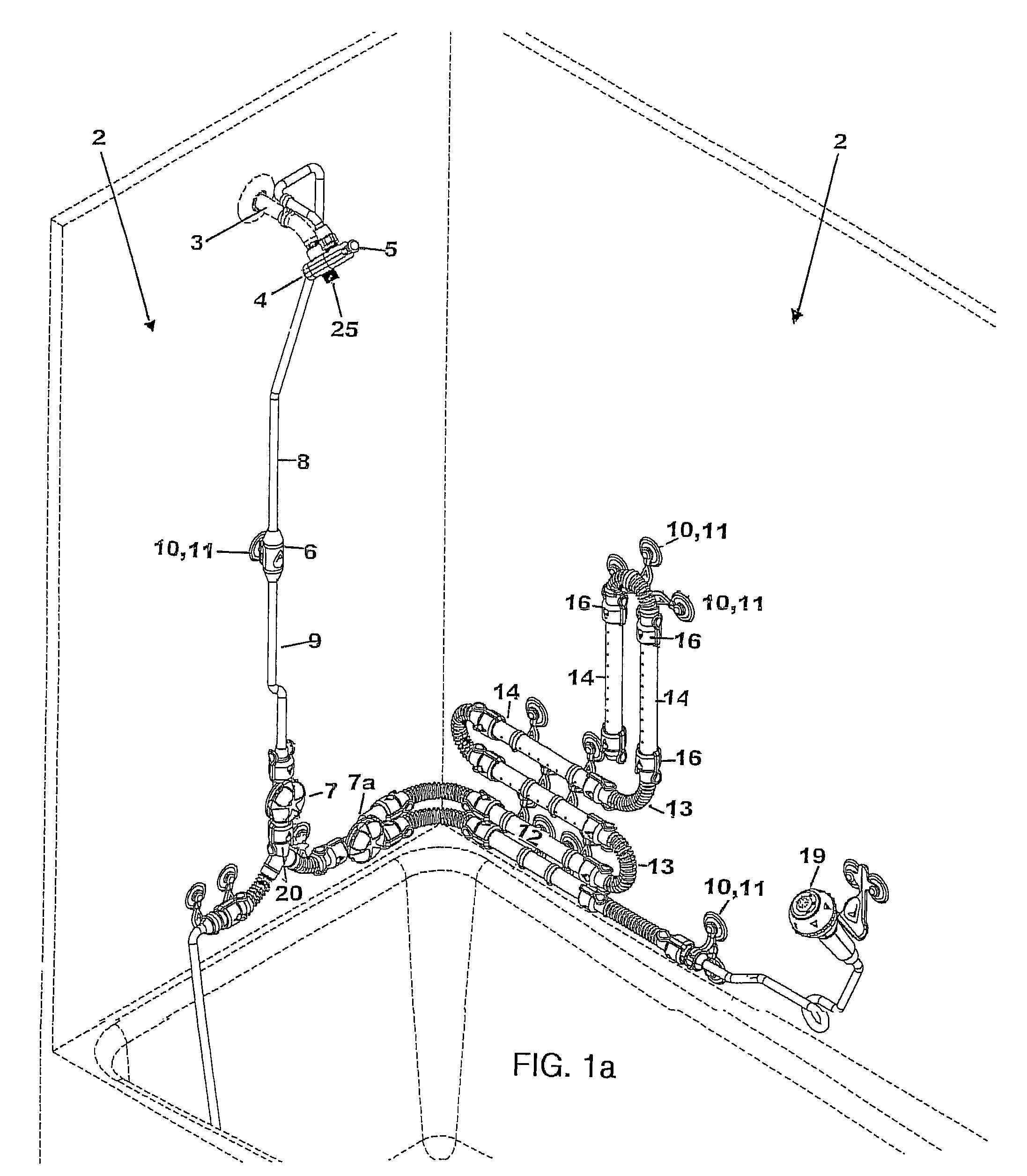 Shower water toy construction system