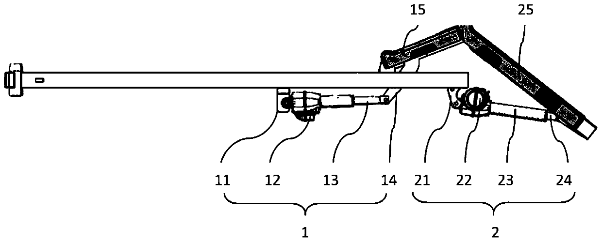 Bed plate leg linkage adjustment structure and bed including same