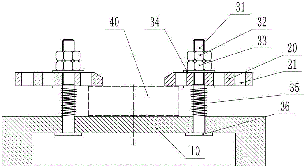 Clamping device convenient to adjust