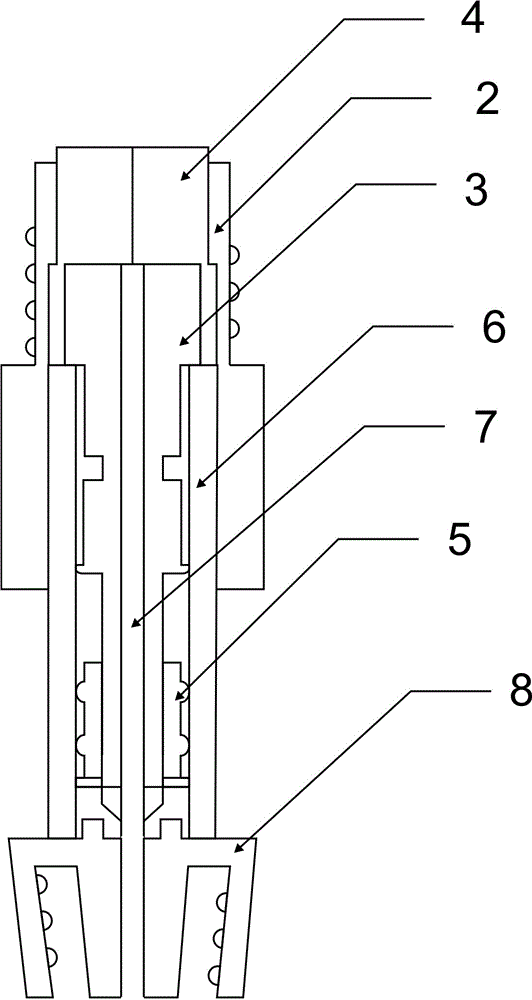 Medical push-pull type needless infusion connector