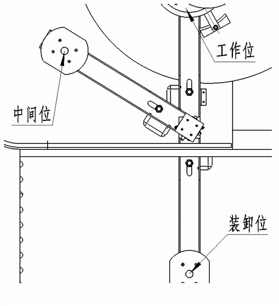 Efficient automatic polishing processing method for molding surface of closed inner chamber, and dedicated equipment adopting method