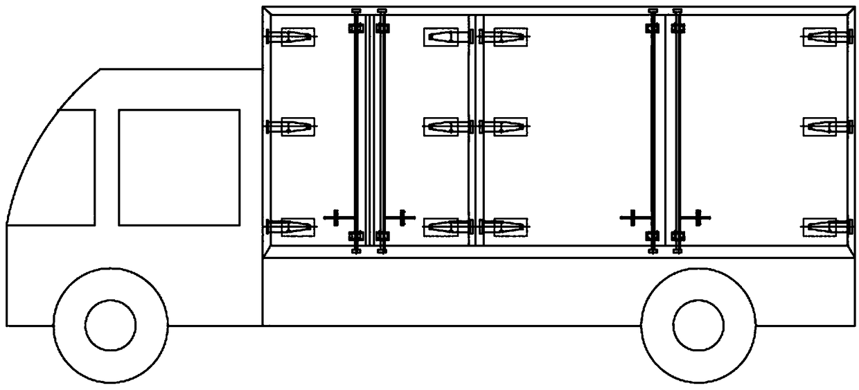 Mobile vacuum degree inspection and maintenance vehicle