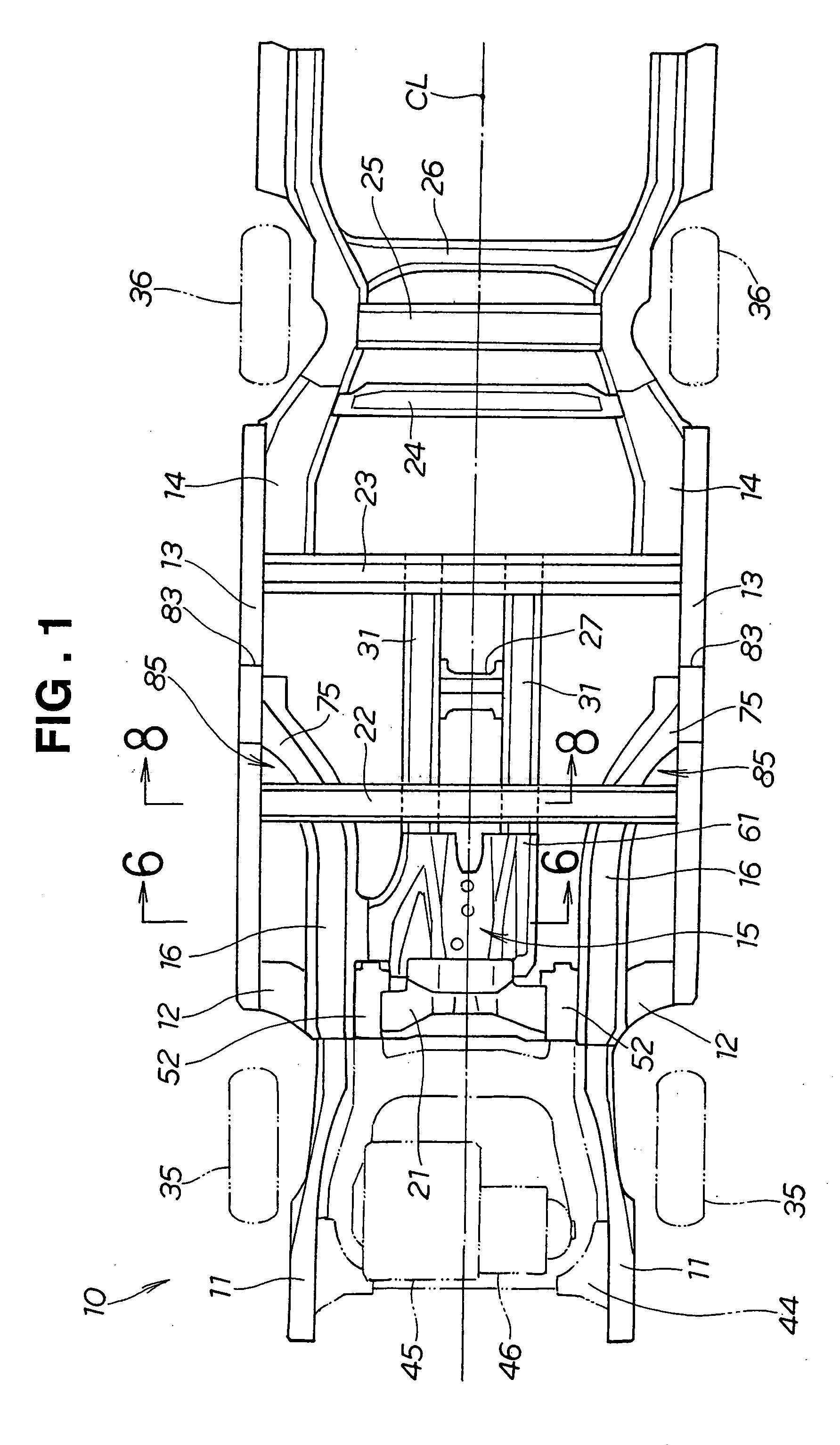 Vehicle front body structure