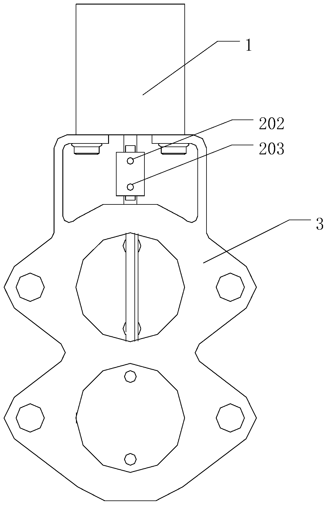 A kind of alcohol-hydrogen engine throttle valve and alcohol-hydrogen engine with dual structure