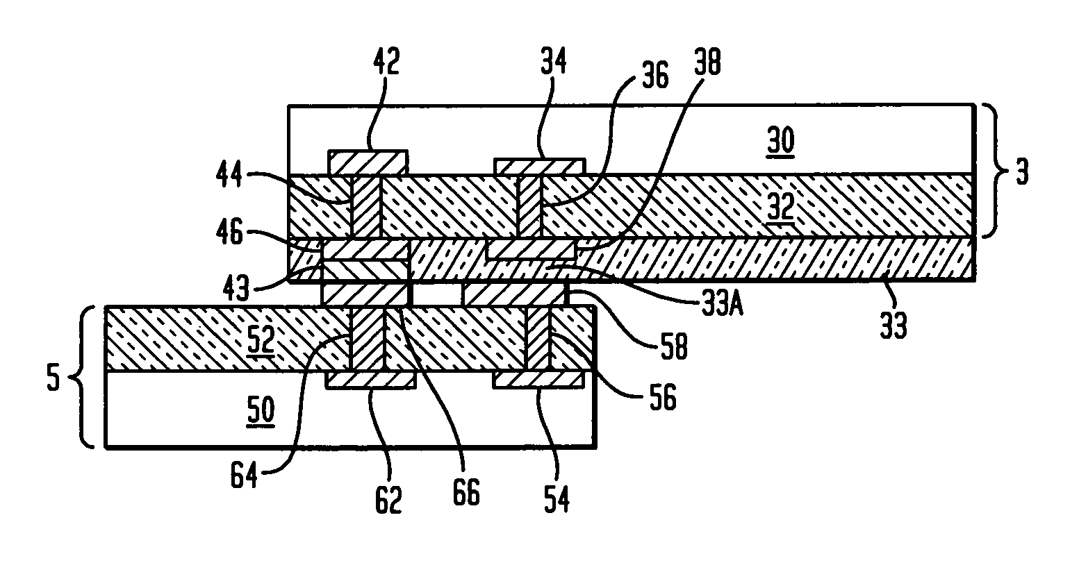 Inter-chip ESD protection structure for high speed and high frequency devices