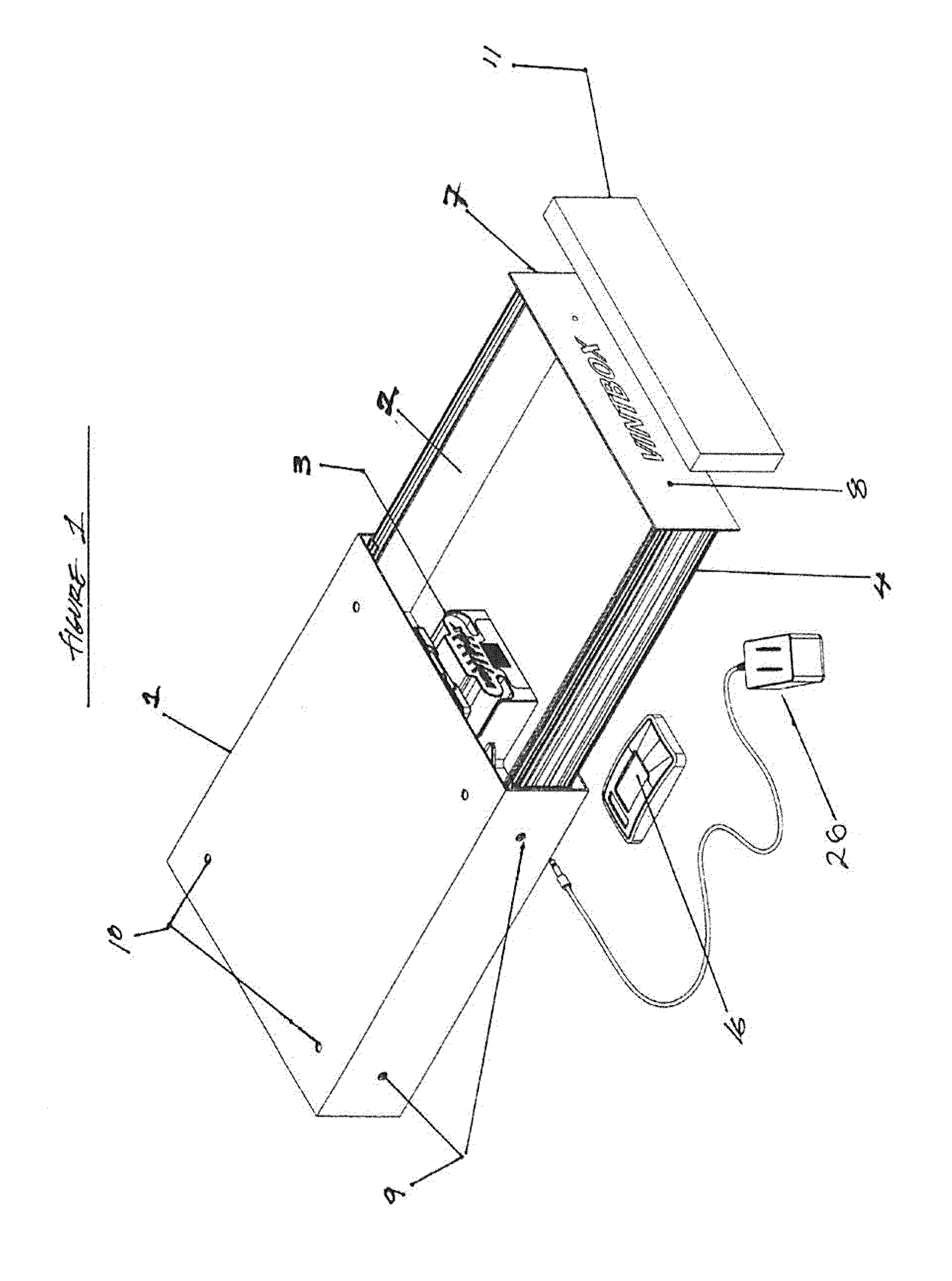 Biometric power actuated security drawer