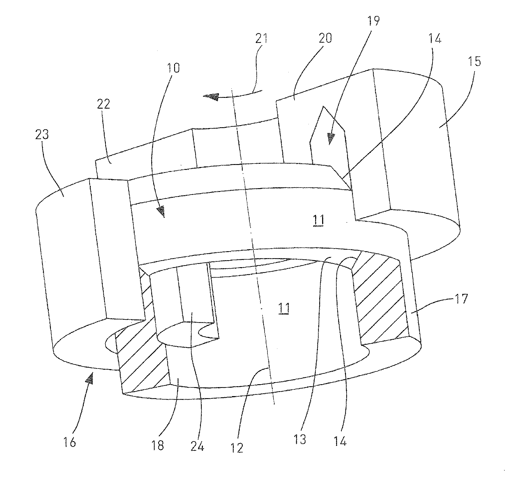 Process for producing a reinforced plastic article