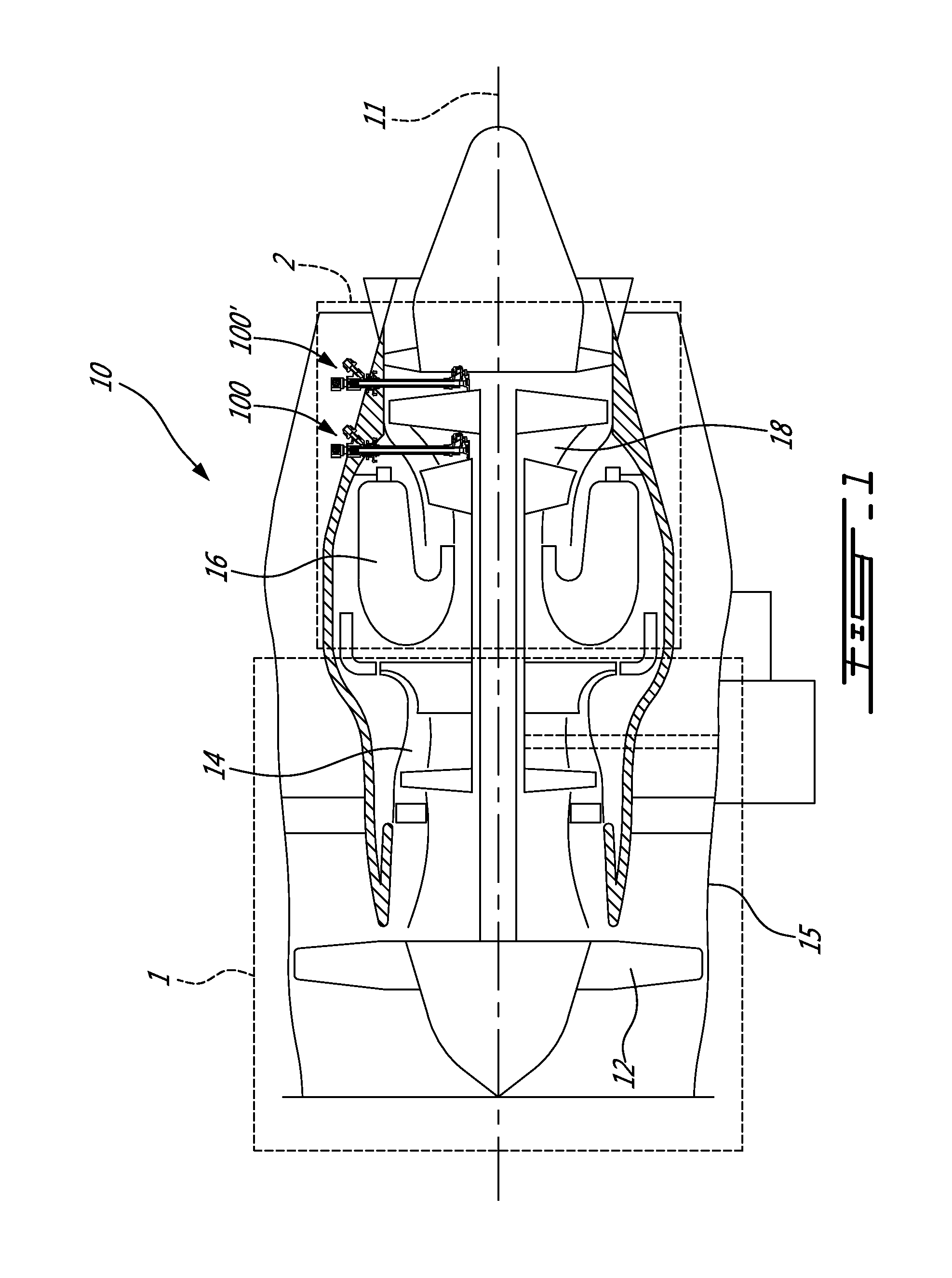 Electric probe assembly, gas turbine engine having same and method of cooling same