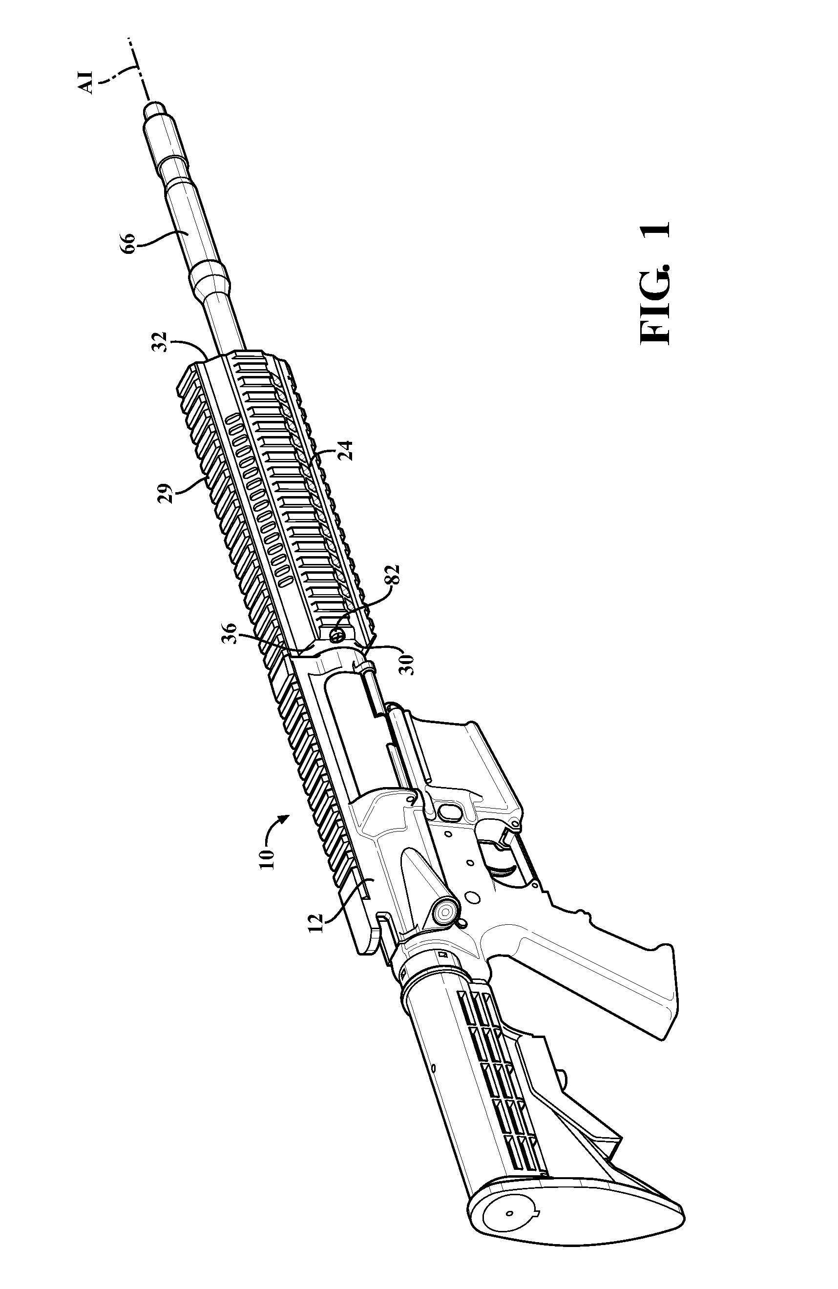 Hand guard mounting mechanism