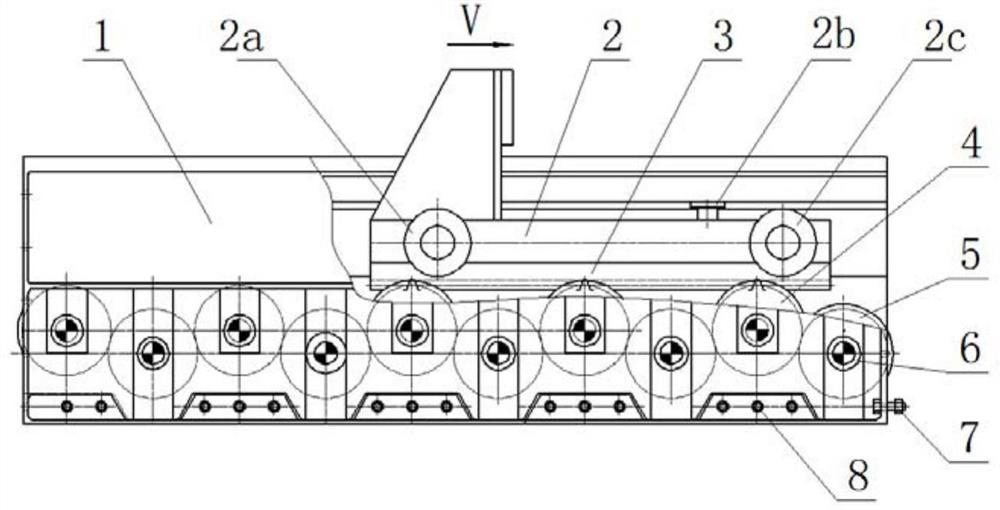 Carrier-based aircraft catapulting device for aircraft carrier