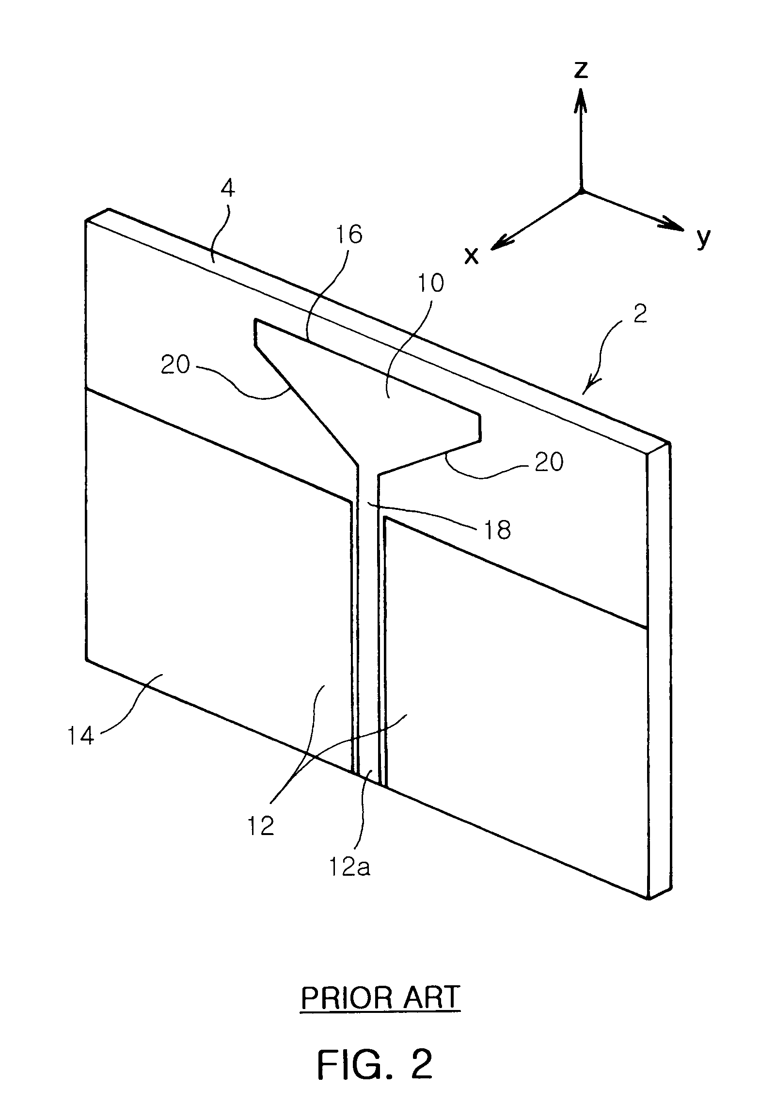 Ultra wideband internal antenna