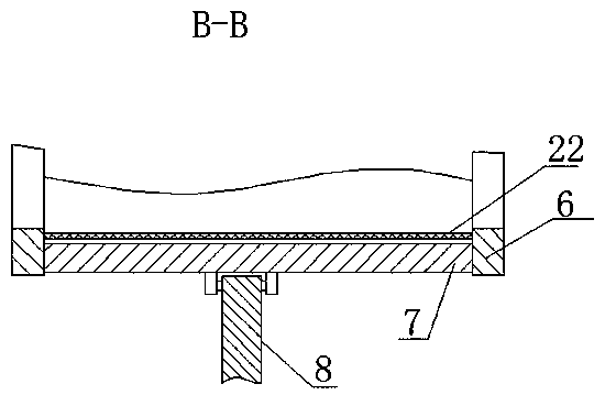 Material sorting device used in artificial board production