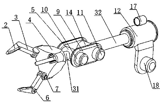 Rose flower picking device