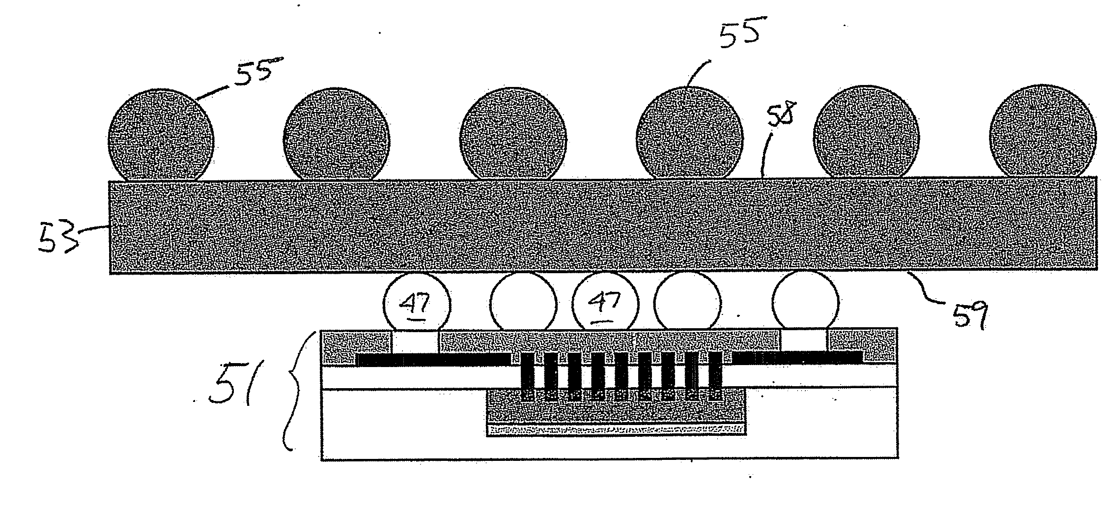 Chip holder with wafer level redistribution layer