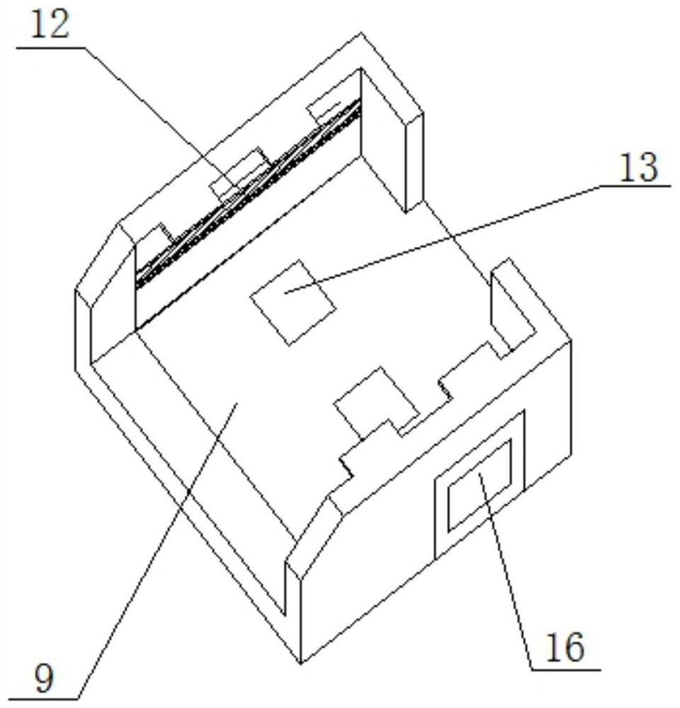 Reagent card structure suitable for automatic and manual clamping