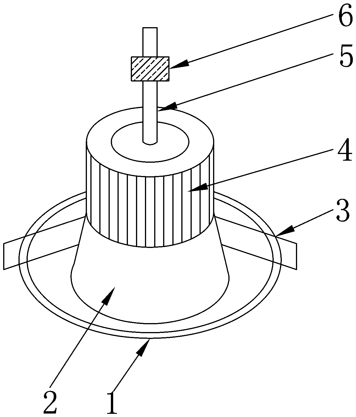 Embedded LED spotlight