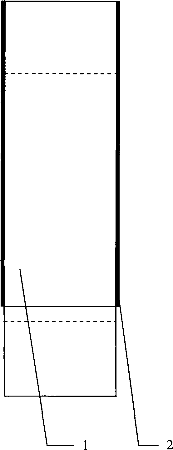 Method for coating thin epoxy resin of amorphous alloy iron core