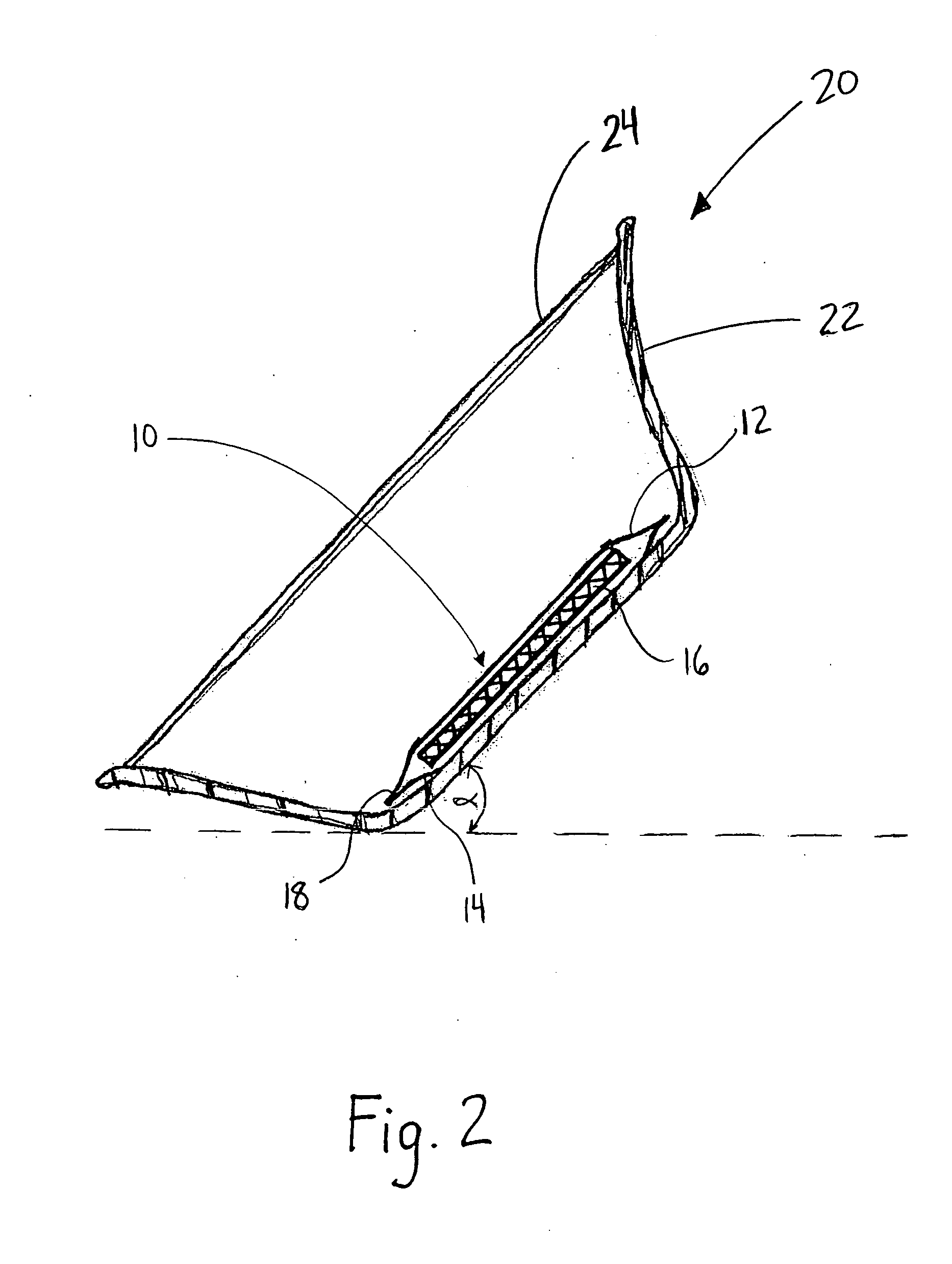 Non-slip absorbent pad