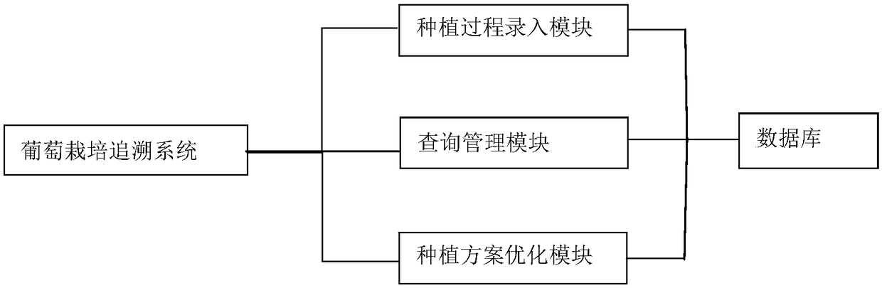 Grape viticulture tracing system based on smartphone