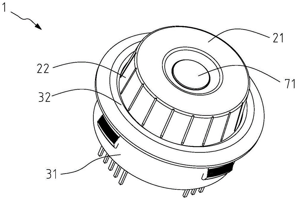 Knob coding switch