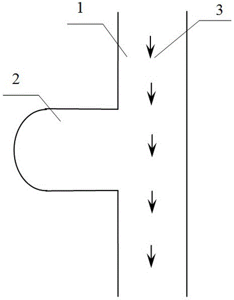 In-situ communicating method of beheaded river