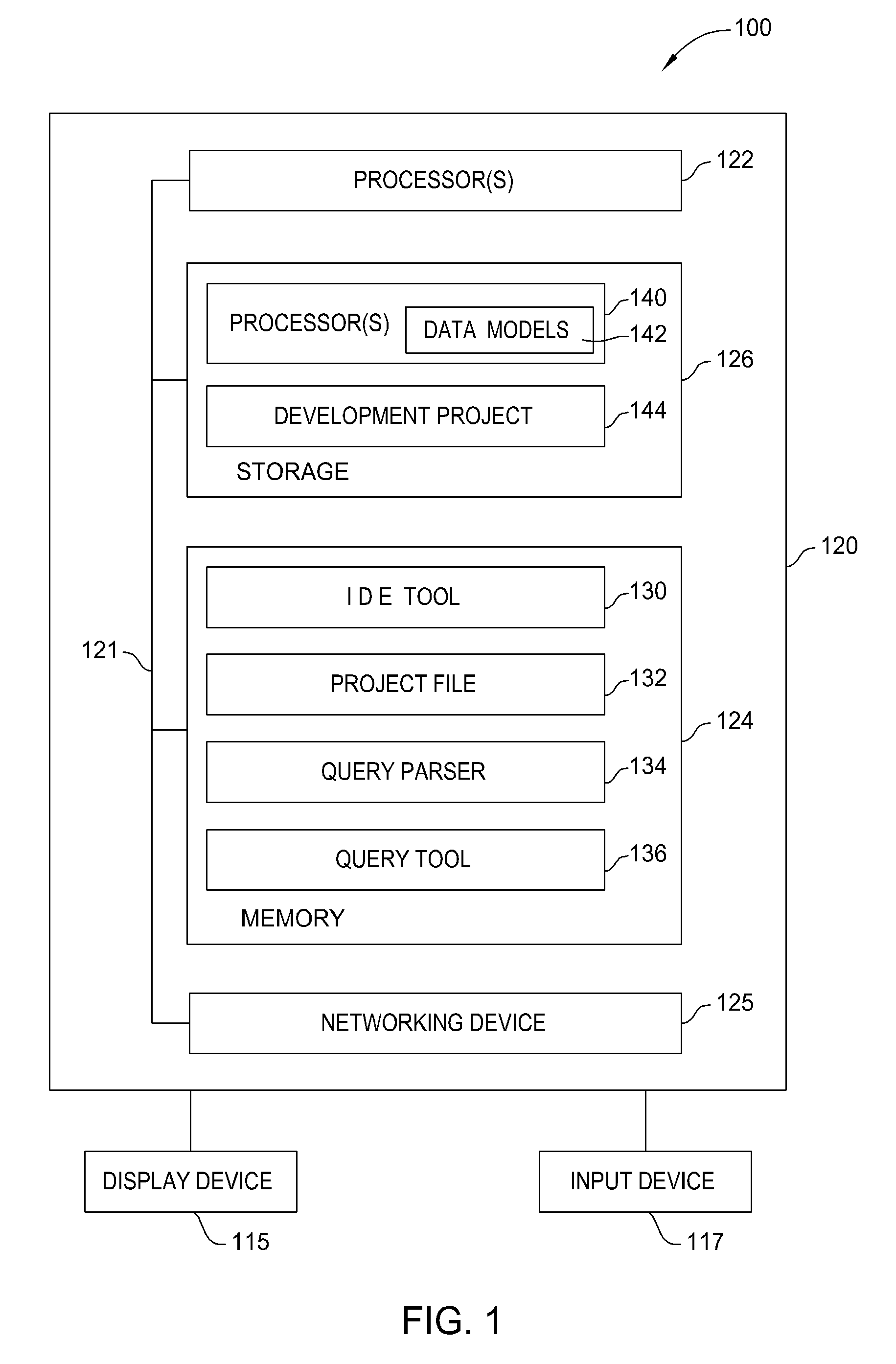 Processing database queries embedded in application source code from within integrated development environment tool