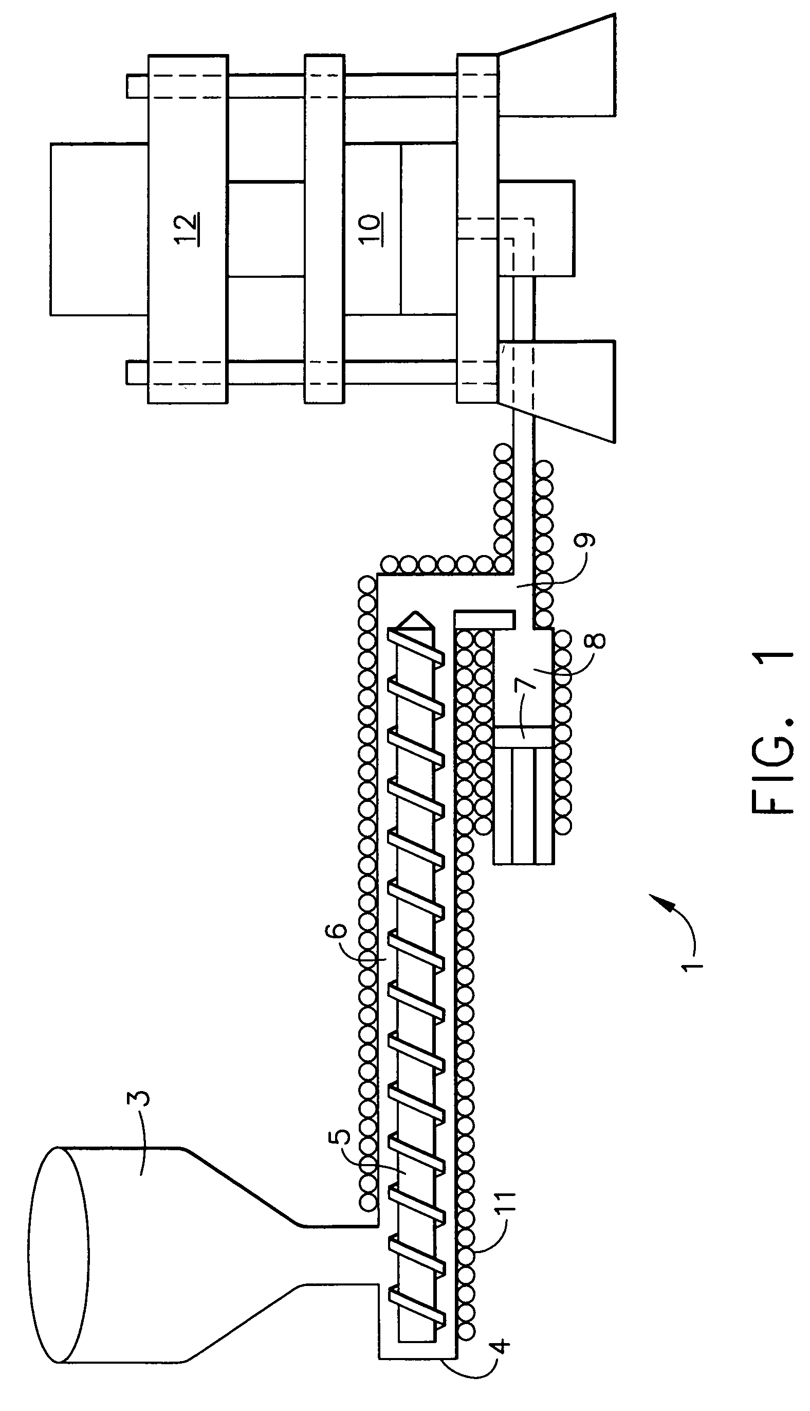 Method of extracting and inserting upper and lower molds